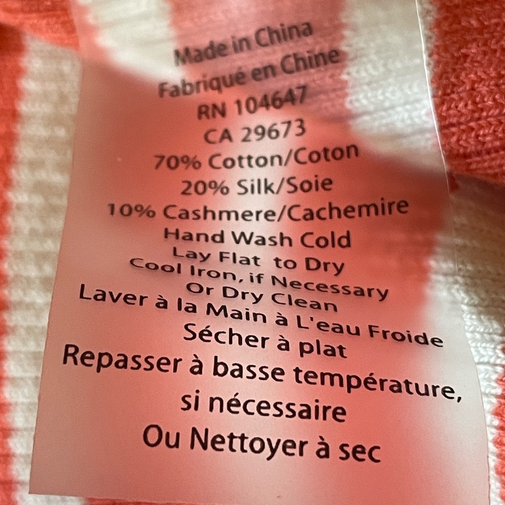 Kinross Cashmere ribbed top - Picture 5 of 5